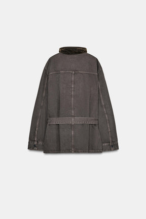 CORDUROY COLLAR JACKET - Image 7