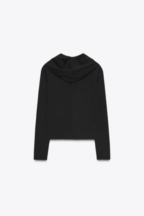 Polyamide Hooded Sweatshirt