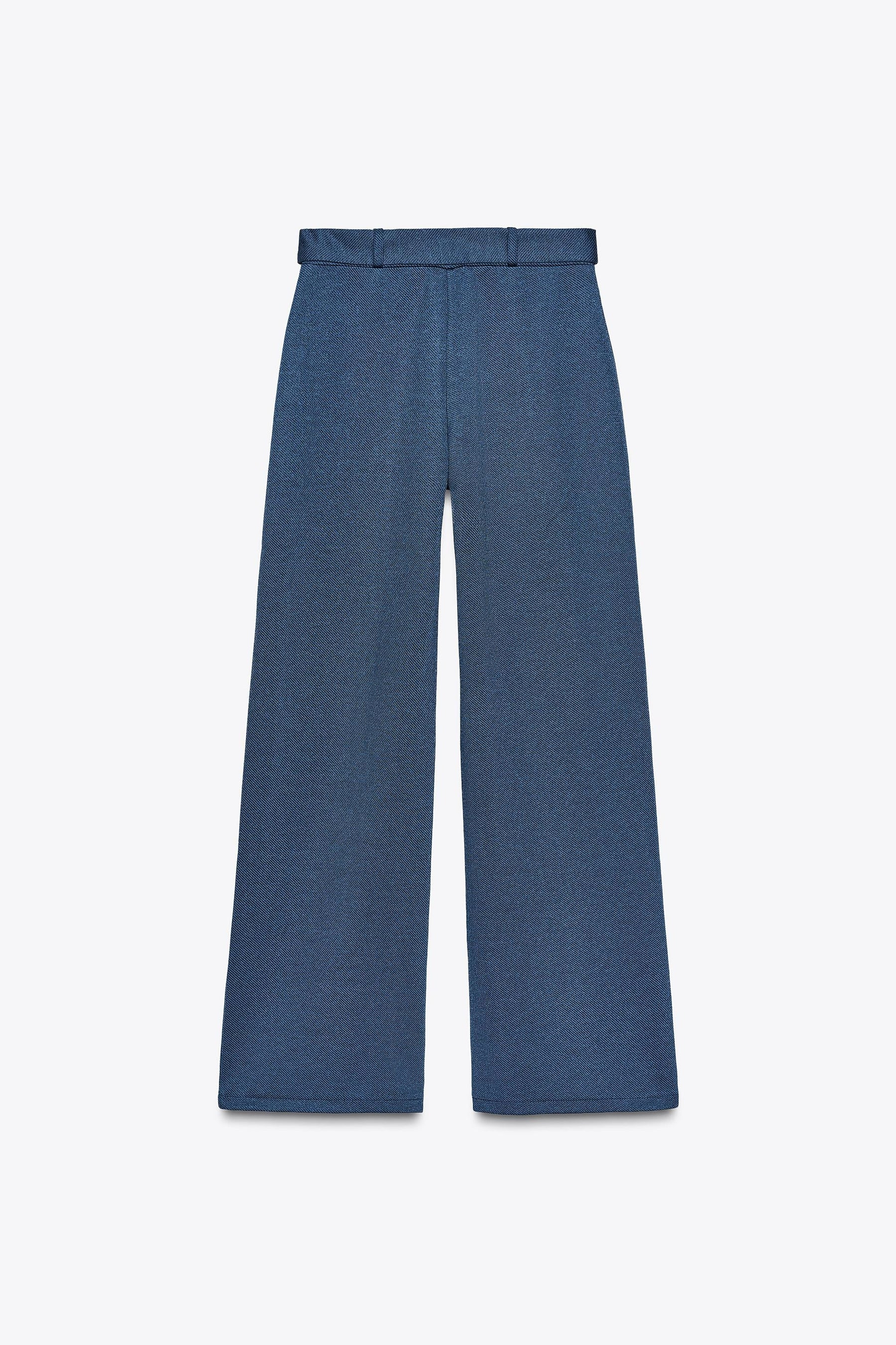 Twill Trousers with Belt