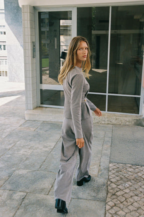 Buttoned Twill Top