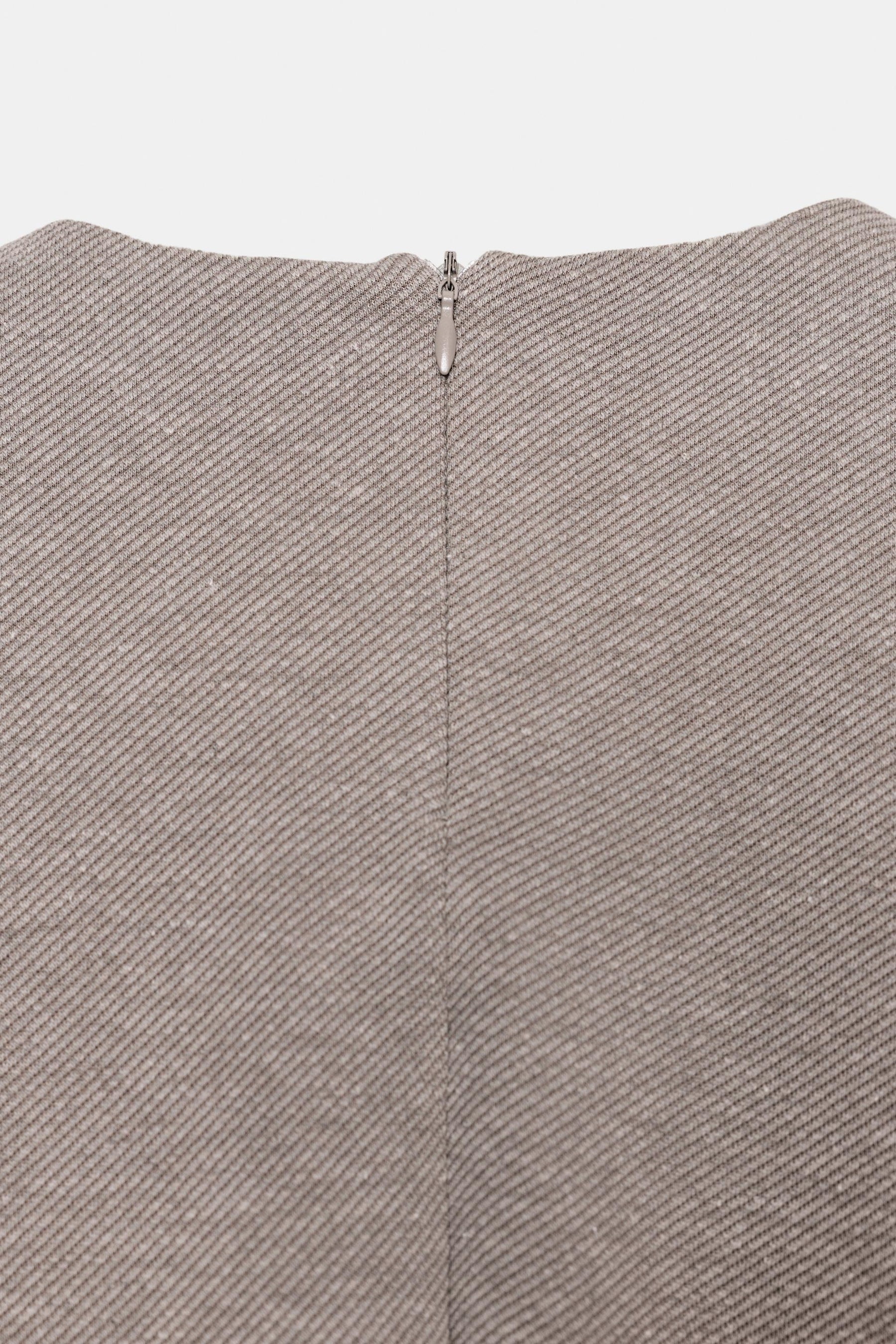 Buttoned Twill Top