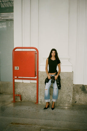 Asymmetric Gathered Top