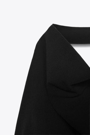 HALTER OPEN-BACK BODYSUIT
