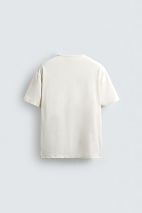 HEAVYWEIGHT RIBBED TRIM T-SHIRT - Image 7