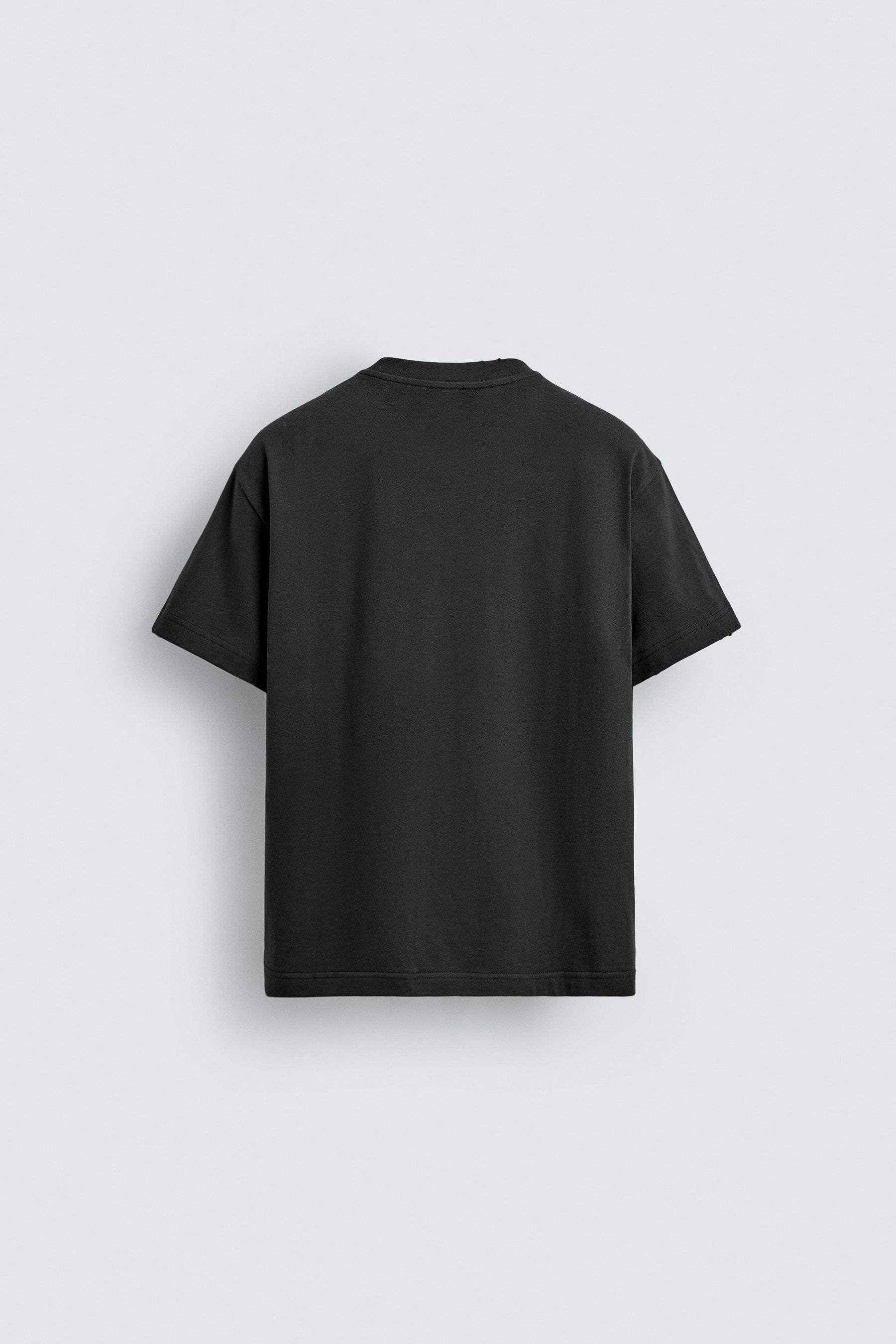 WASHED SLOGAN CROPPED FIT T-SHIRT - Image 6
