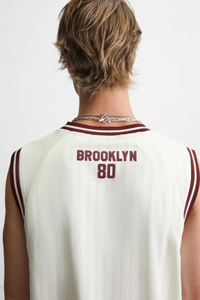 CONTRAST VARSITY TANK TOP - Image 7