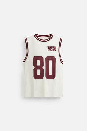 CONTRAST VARSITY TANK TOP - Image 8