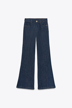 Flare Seam Trousers