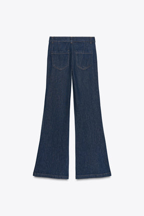 Flare Seam Trousers
