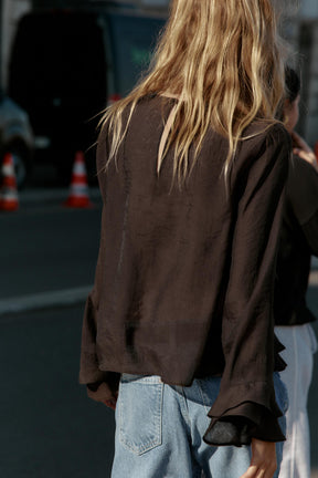 Rüschenbluse