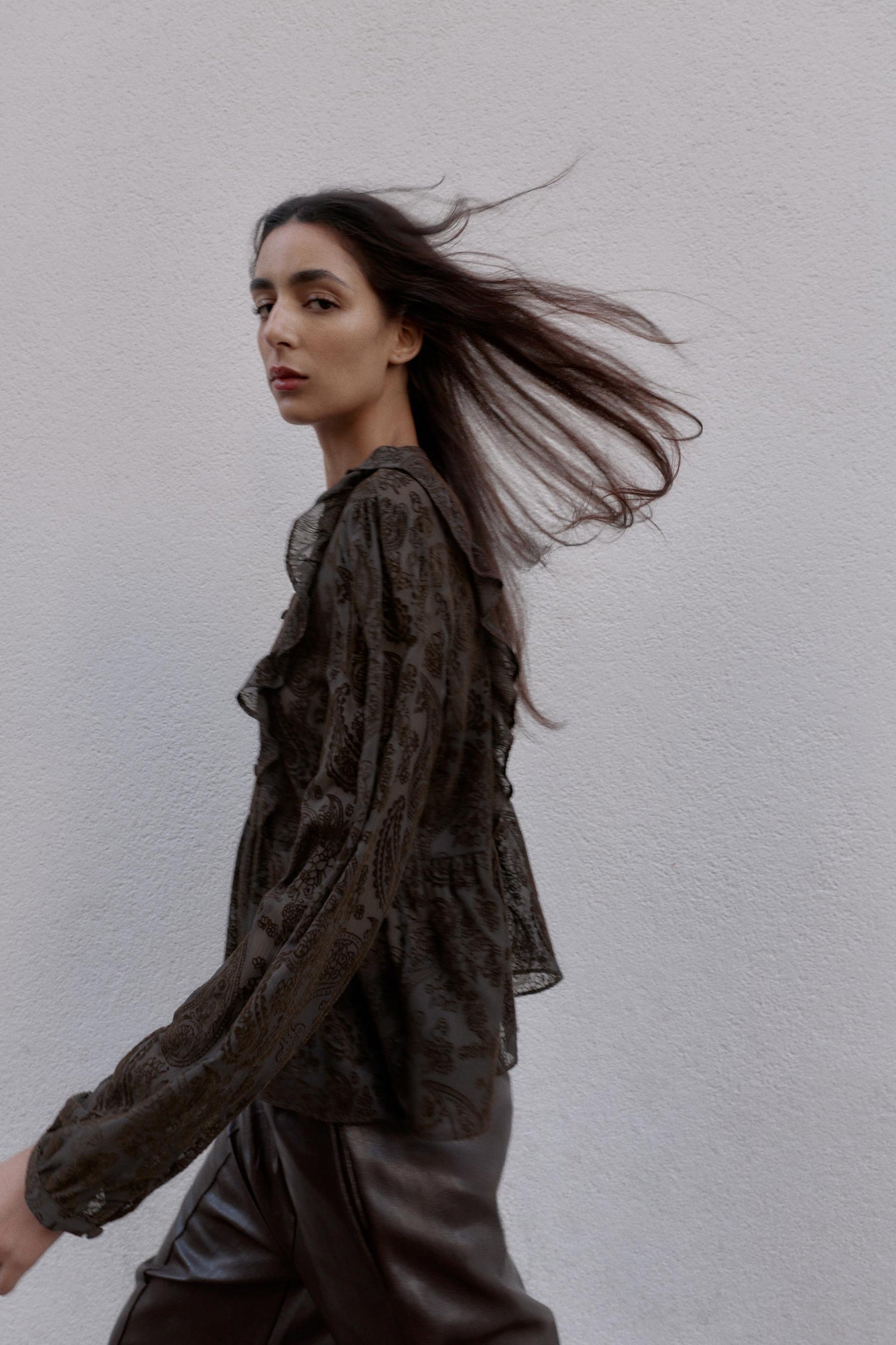 Ruffled Blouse