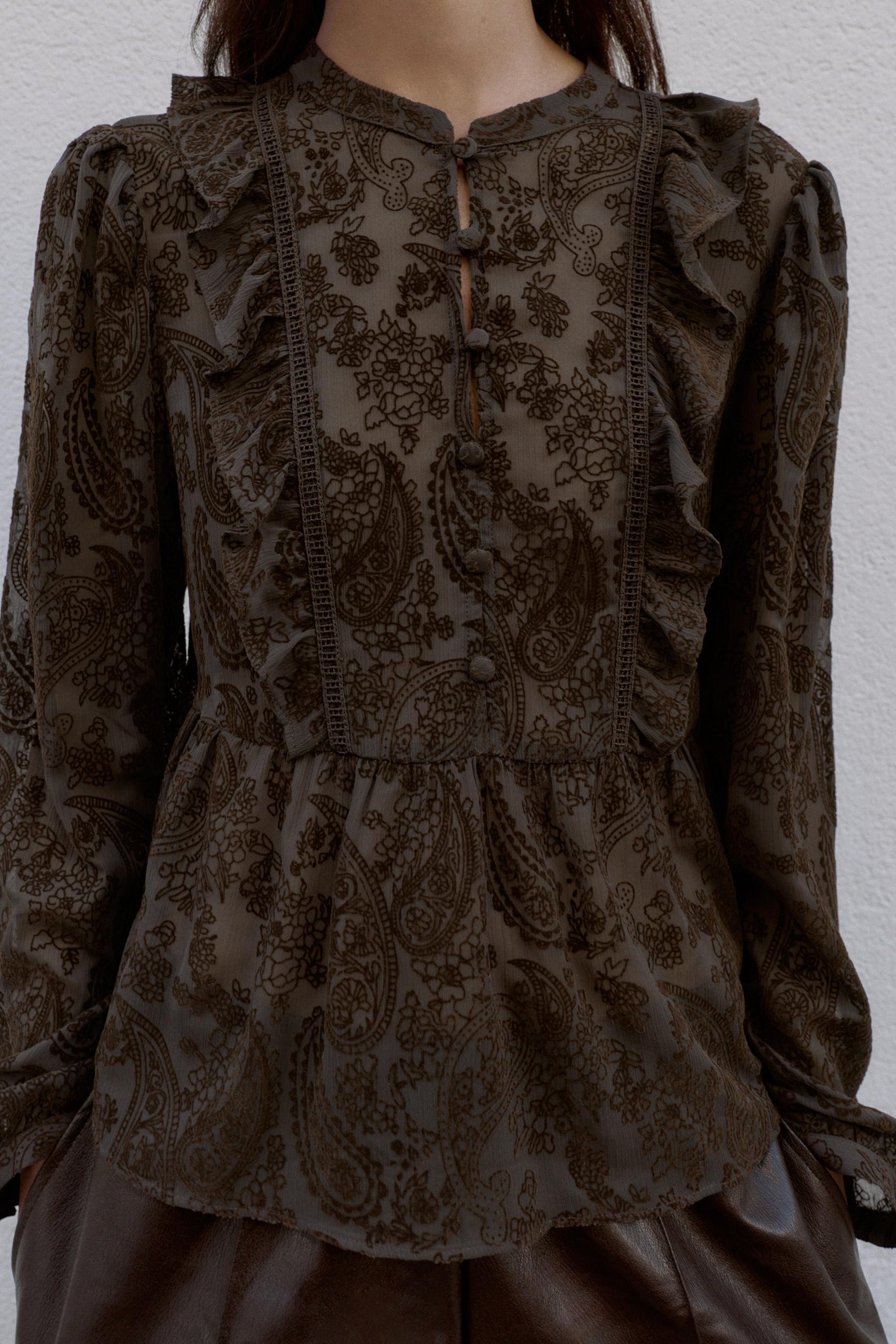 Ruffled Blouse