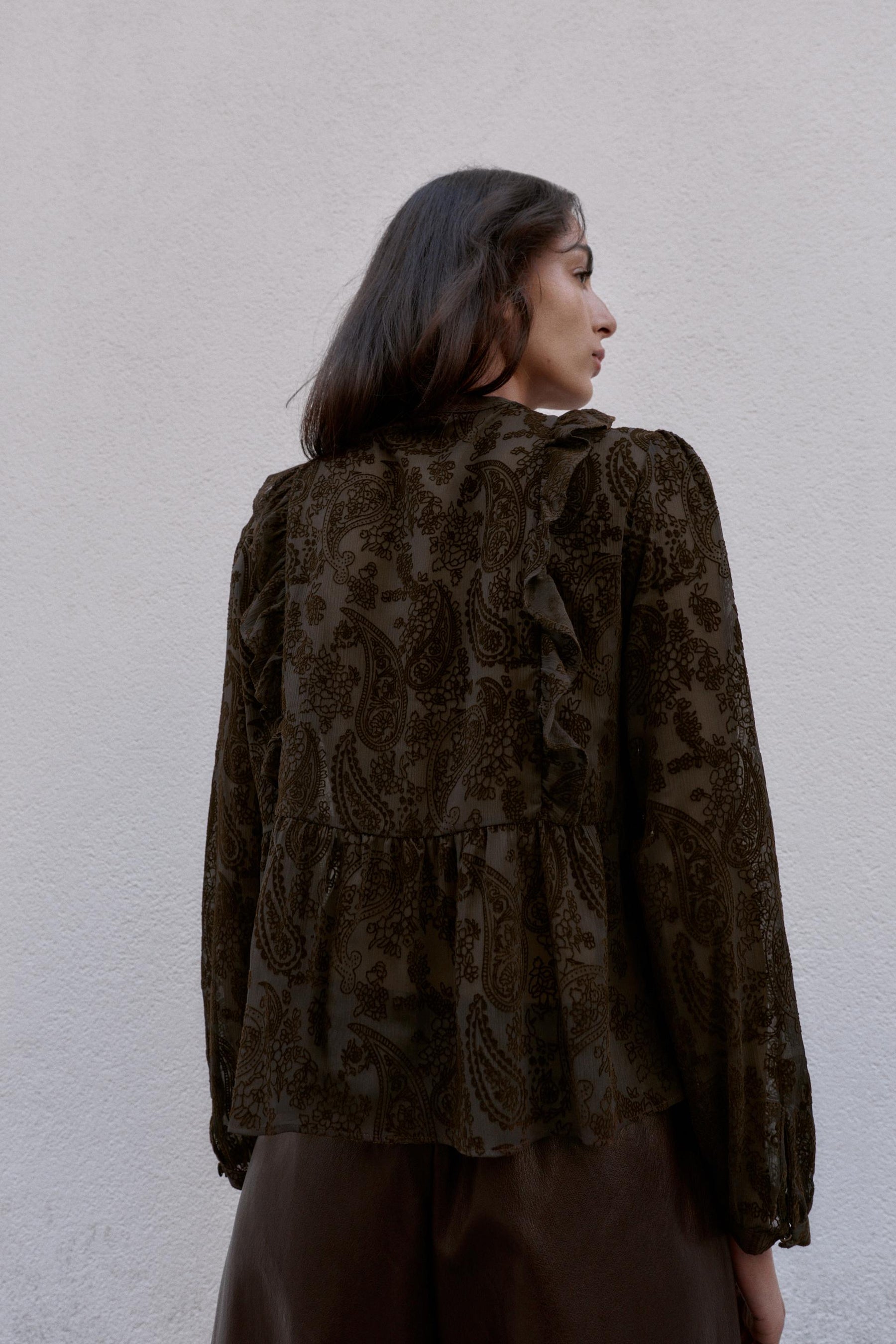 Ruffled Blouse