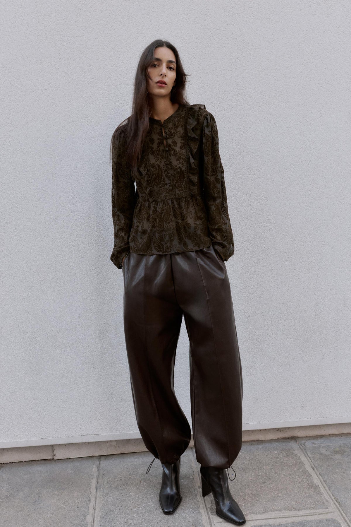 Ruffled Blouse