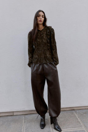 Ruffled Blouse