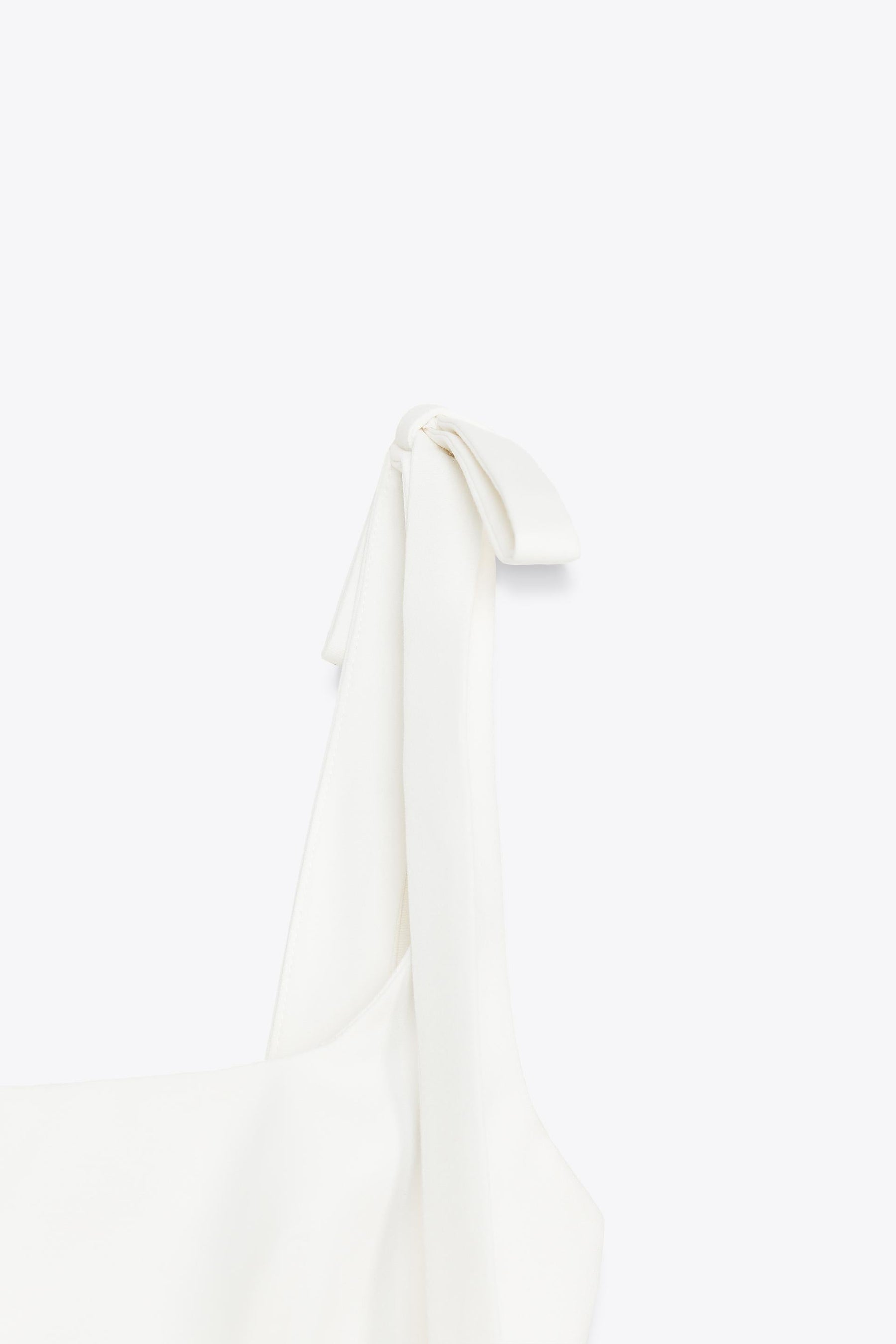 Bow-Detailed Short Dress