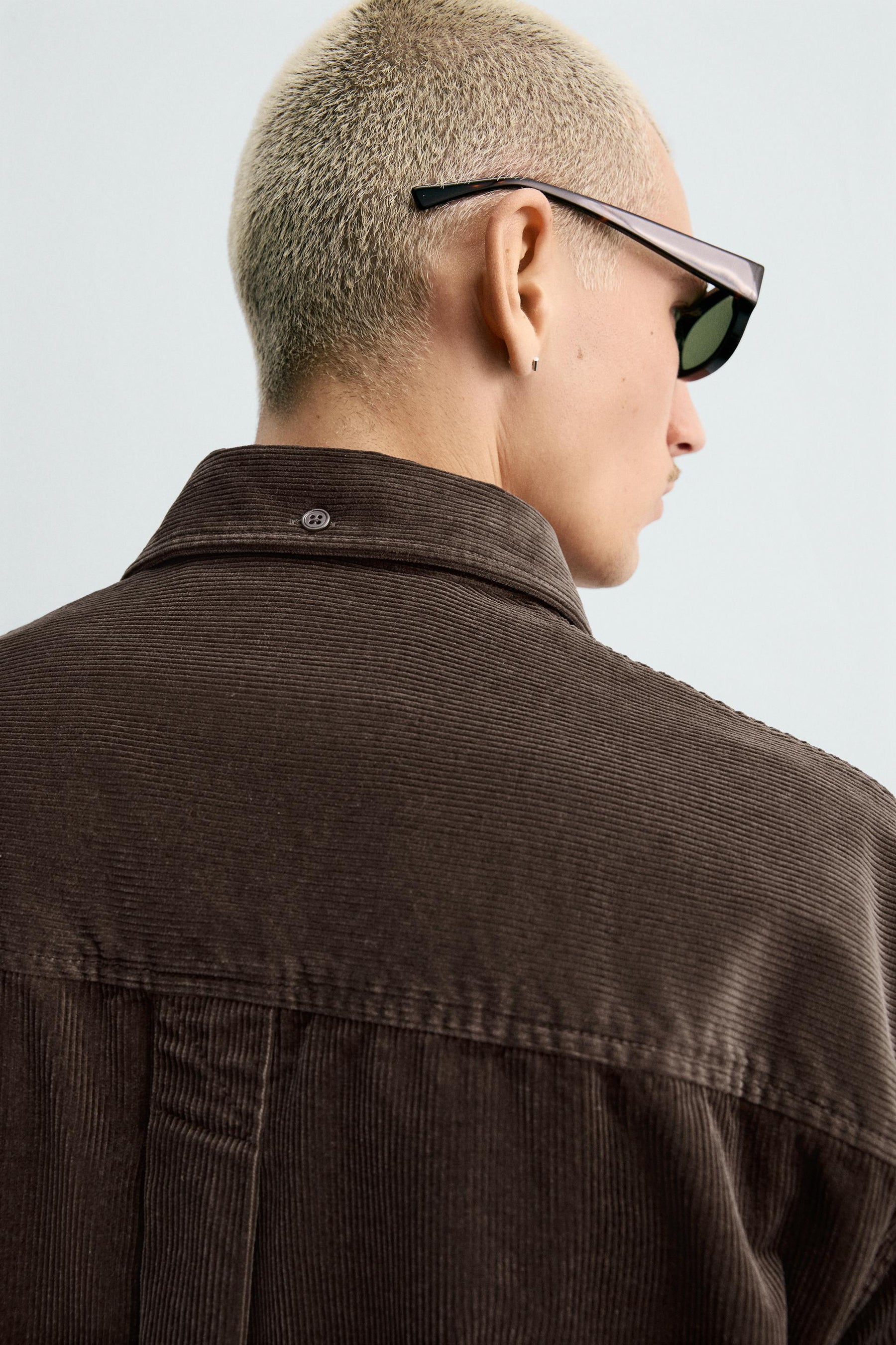 RELAXED FIT CORDUROY SHIRT - Image 5