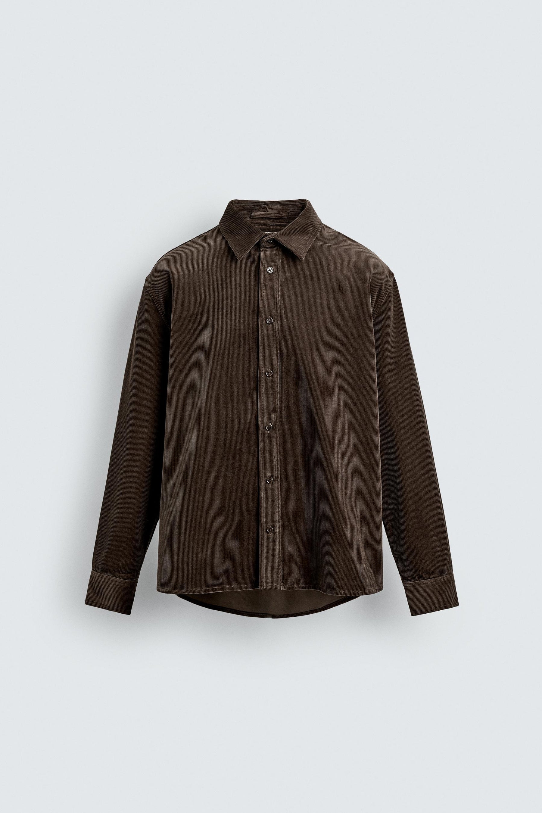 RELAXED FIT CORDUROY SHIRT - Image 6
