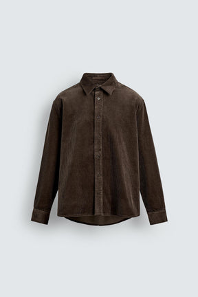 RELAXED FIT CORDUROY SHIRT - Image 6