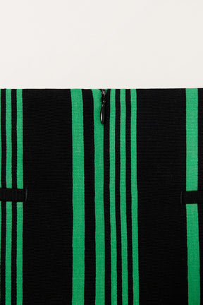 Striped Straight Skirt