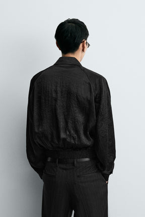 SHOULDER PAD BOMBER JACKET - Image 3