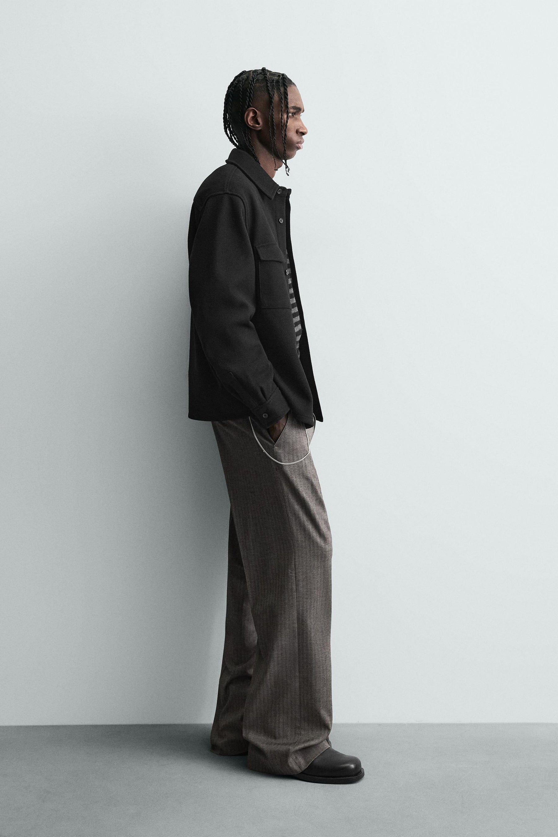 TWILL TEXTURED WATER REPELLENT OVERSHIRT - Image 4