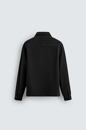 TWILL TEXTURED WATER REPELLENT OVERSHIRT - Image 8