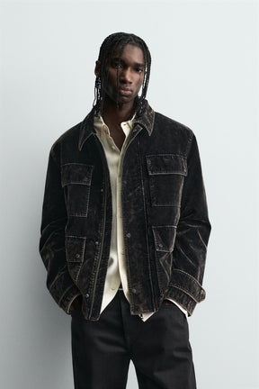 VELVET FLOCK JACKET - Image 2
