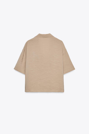 Flowing Short Sleeve Shirt