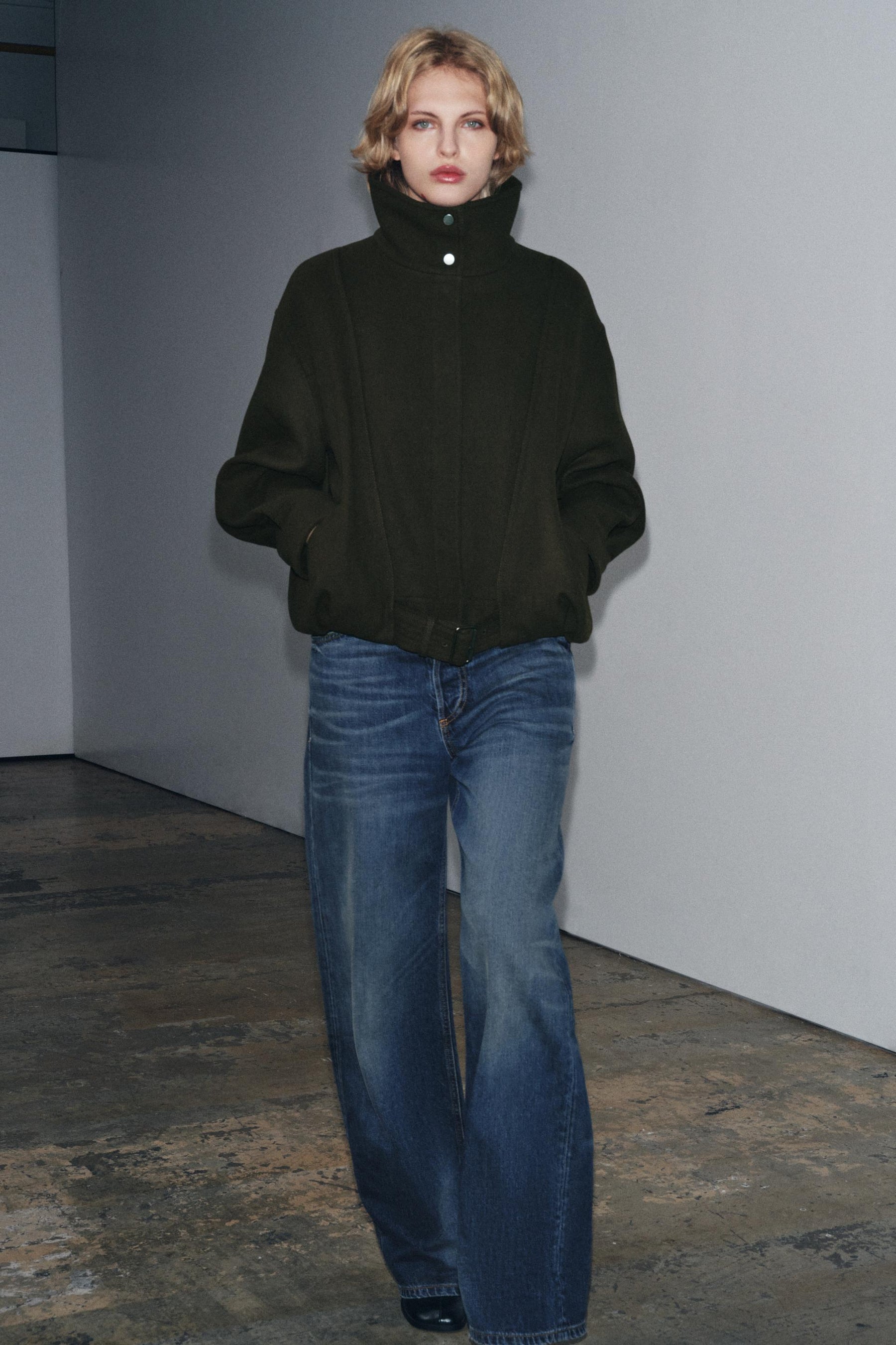 Wollbomberjacke