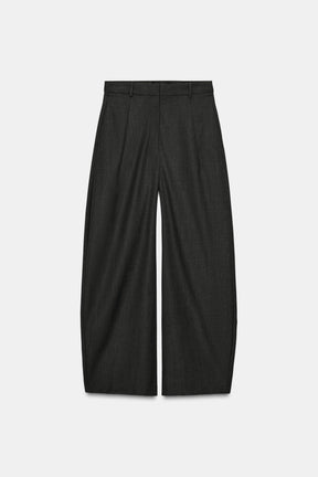 Wool Balloon Trousers