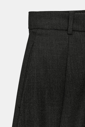 Wool Balloon Trousers