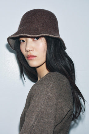 Contrast Wool Beanie