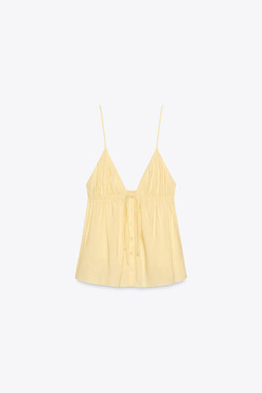 Strappy Flowing Top