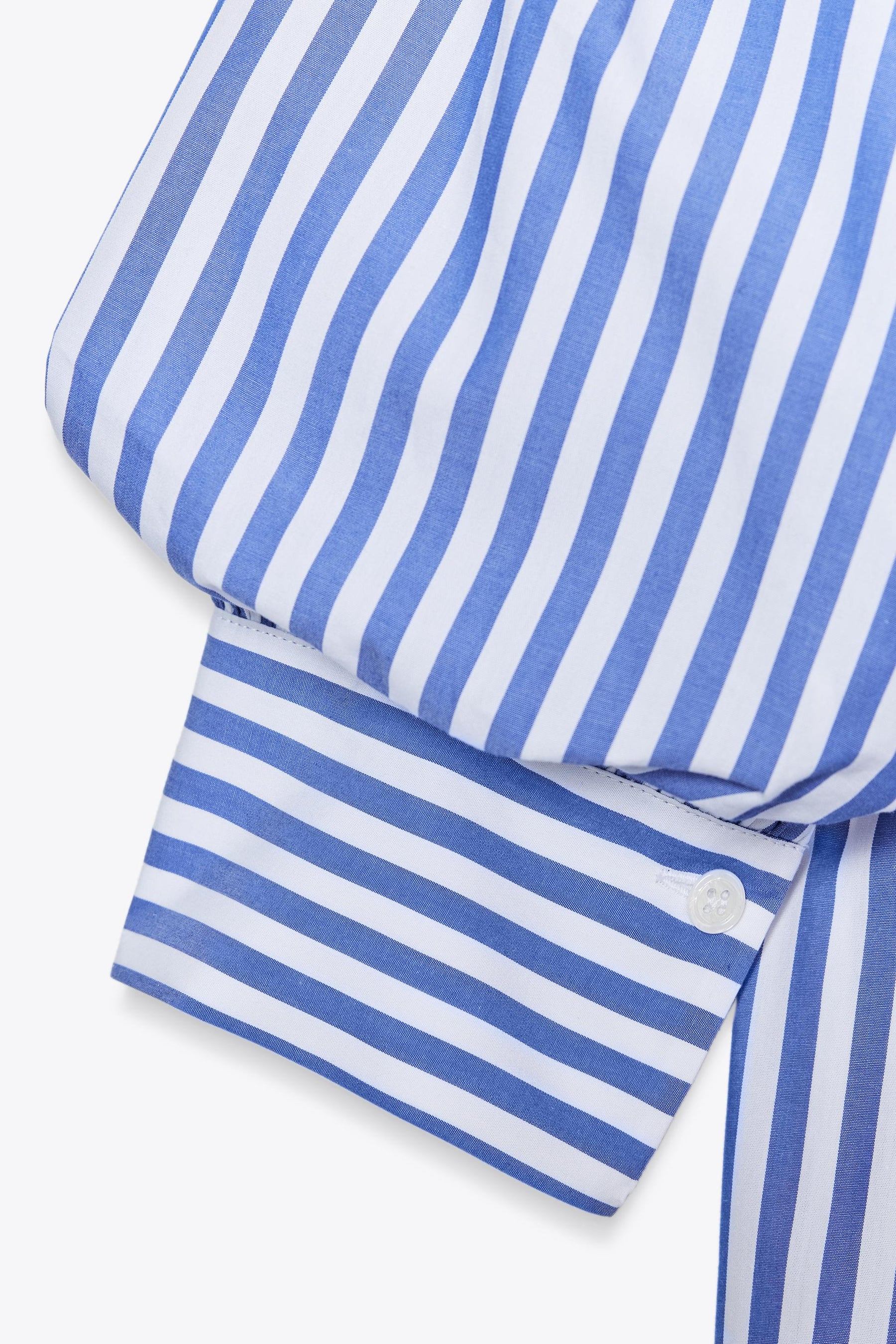 Balloon Sleeve Poplin Shirt