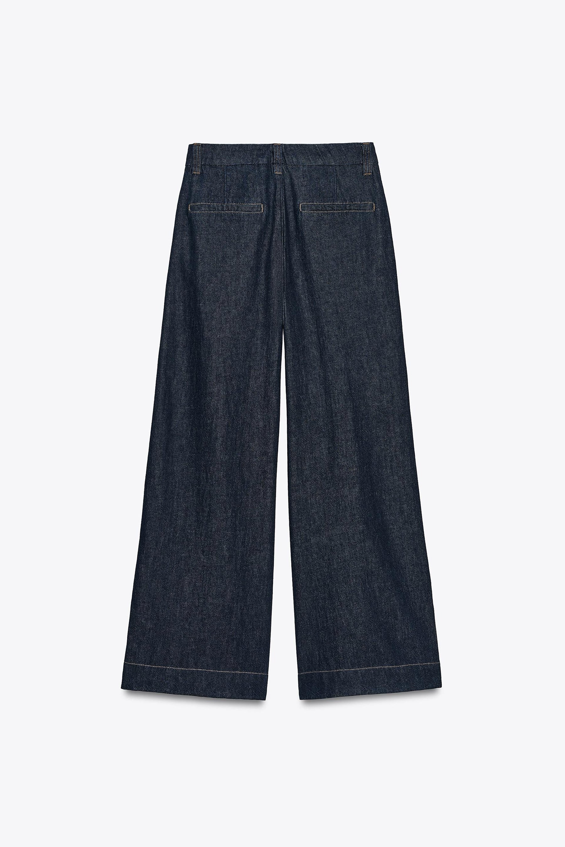 WIDE-LEG MID-WAIST JEANS