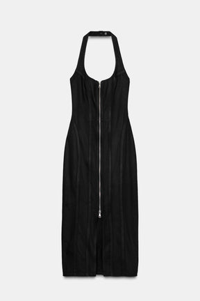 Z1975 COATED DENIM MIDI DRESS - Image 8