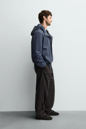 RUBBERISED EFFECT PARKA WITH HOODIE - Image 4