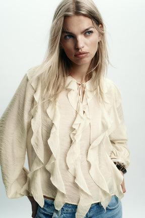 Ruffled Blouse