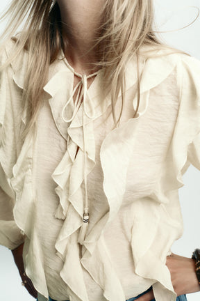 Ruffled Blouse