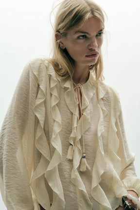 Ruffled Blouse