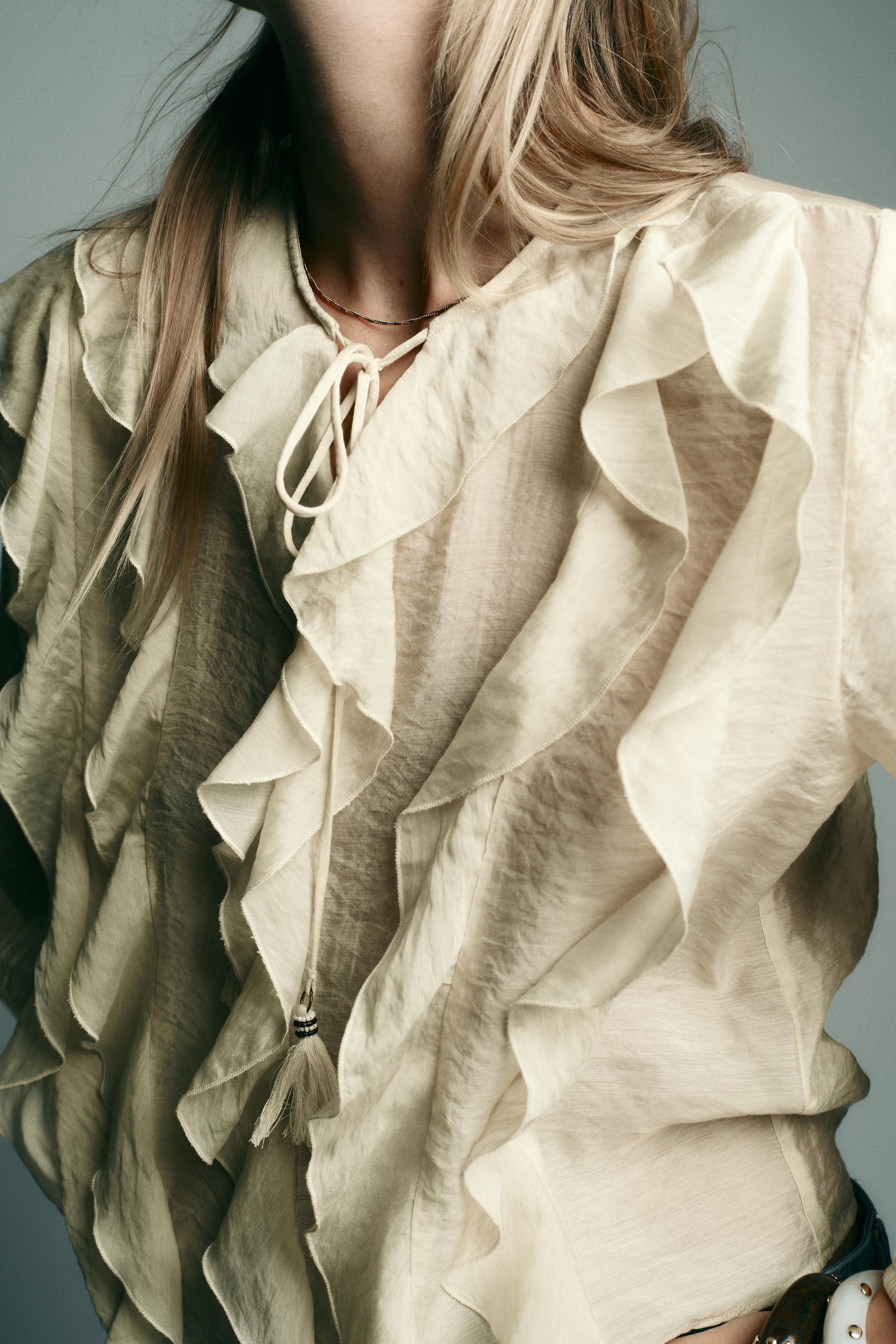 Ruffled Blouse
