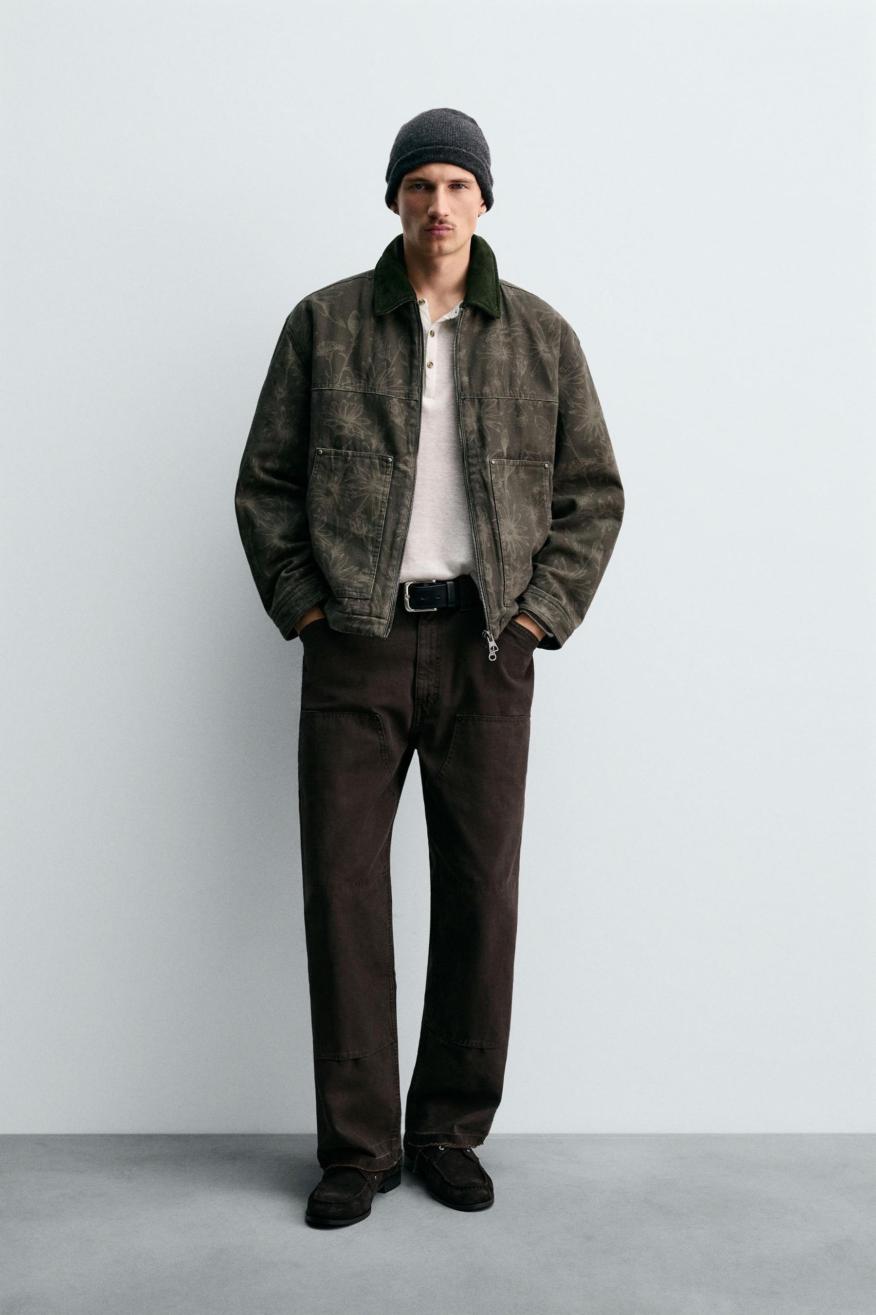 FLORAL PRINT JACKET - Image 1