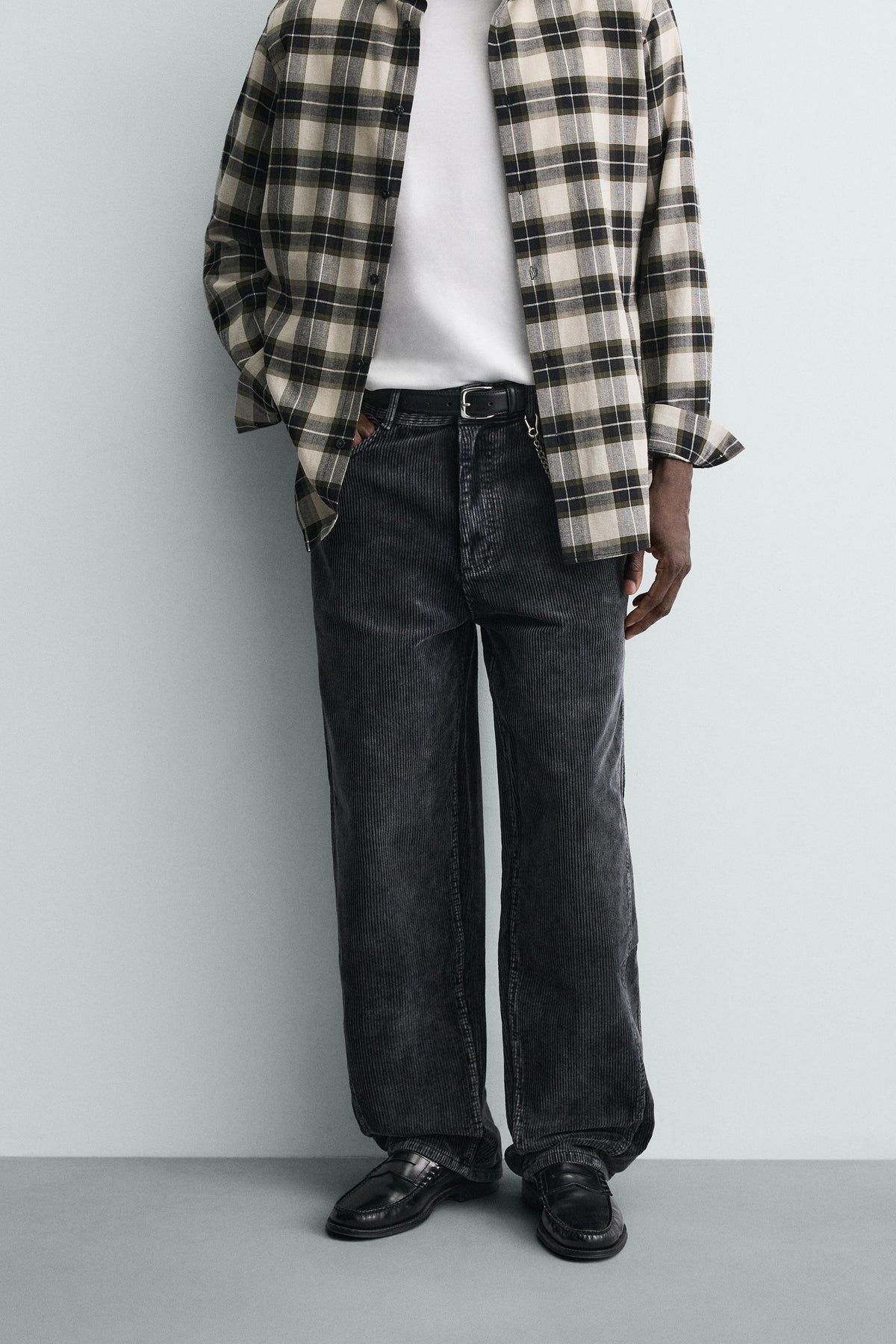 Corduroy Twisted Seam Pants