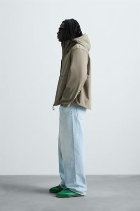 TECHNICAL FLEECE MIX JACKET - Image 4