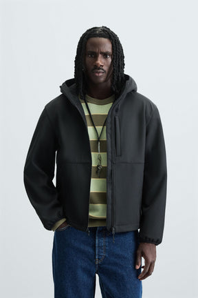 Fleece Lined Tech Jacket
