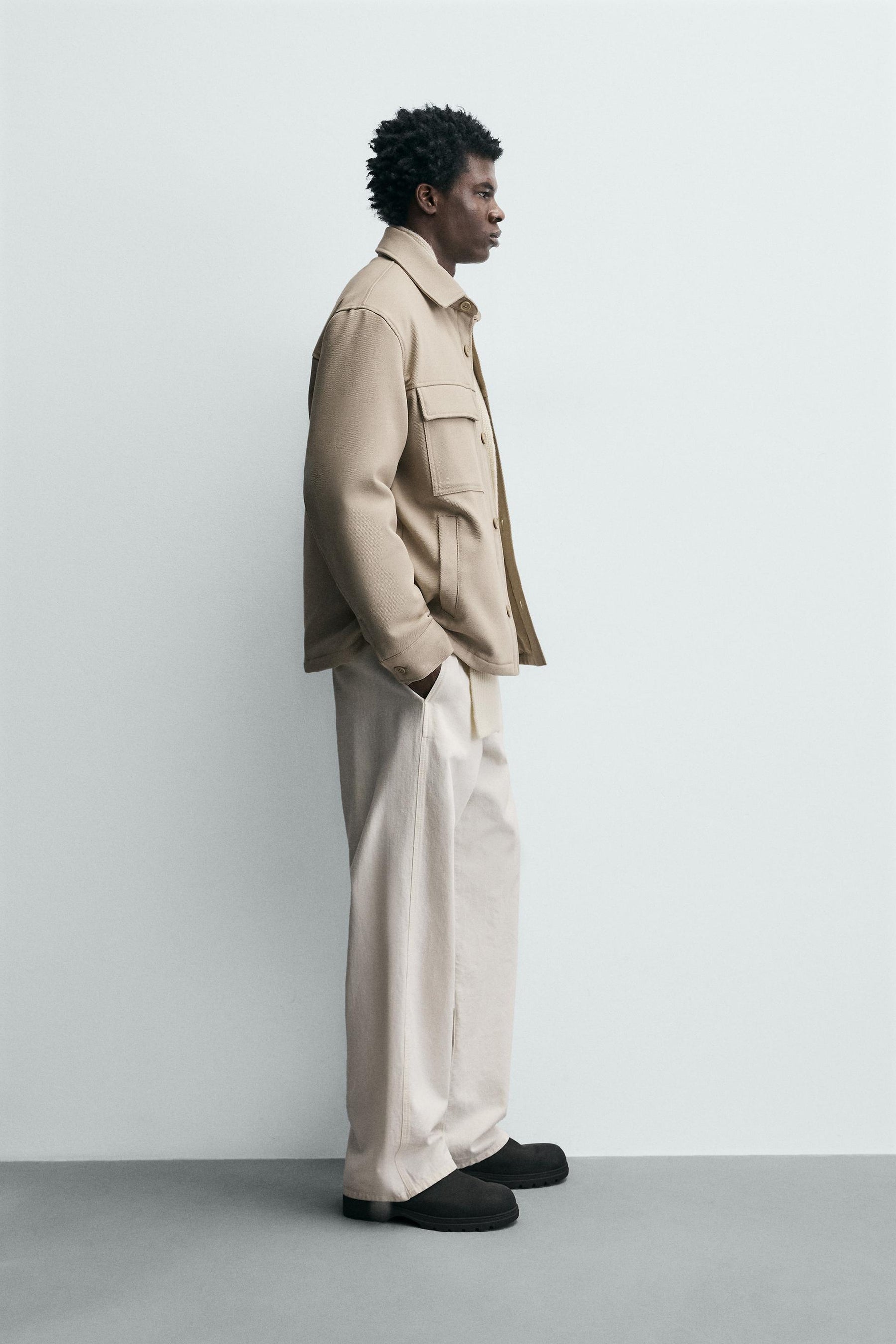 SOFT PADDED OVERSHIRT - Image 4