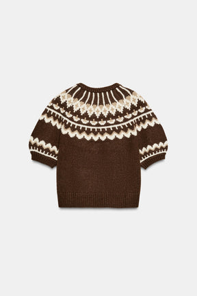 Jacquard Knit Jumper