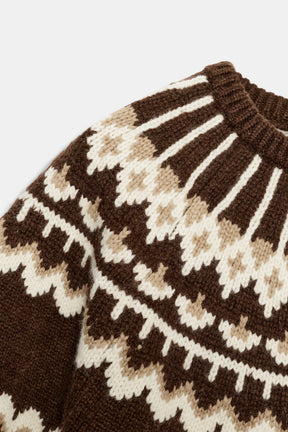 Jacquard Knit Jumper