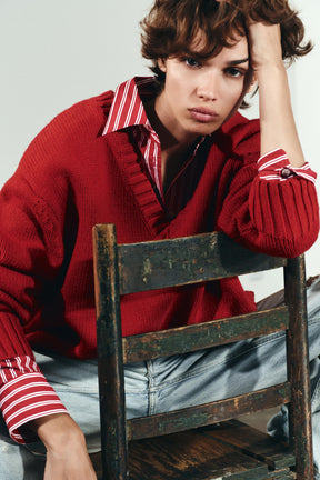 OVERSIZED KNIT JUMPER